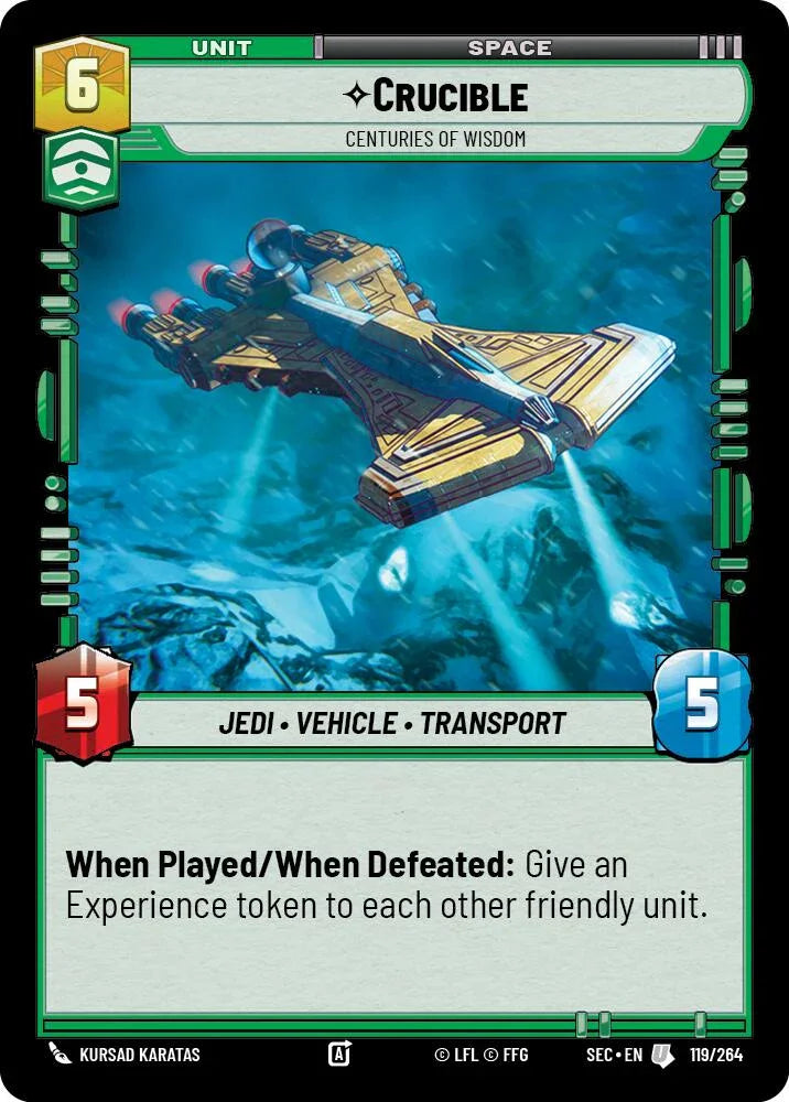 Crucible (119/264) - Centuries of Wisdom (119/264) [Secrets of Power] (ONLINE ORDER ONLY)