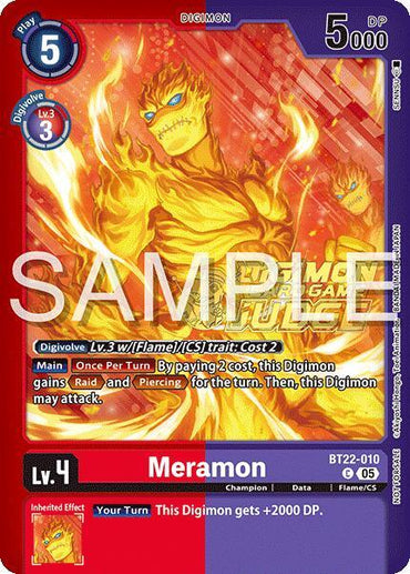 Meramon [BT22-010] (Judge Pack 2025 Wave 2) [Cyber Eden] (ONLINE ORDER ONLY)