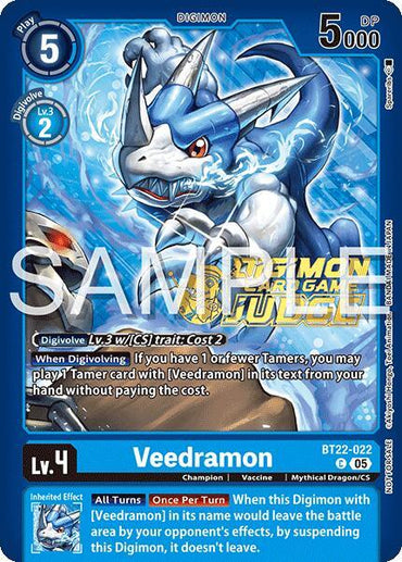 Veedramon [BT22-022] (Judge Pack 2025 Wave 2) [Cyber Eden] (ONLINE ORDER ONLY)