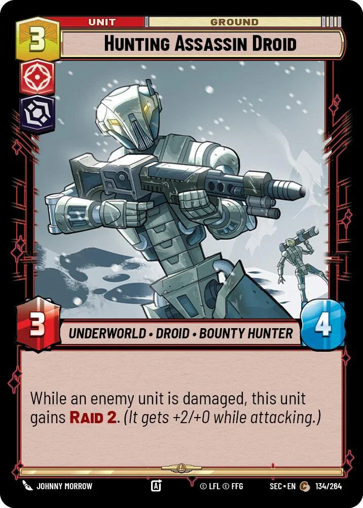 Hunting Assassin Droid (134/264) (134/264) [Secrets of Power] (ONLINE ORDER ONLY)