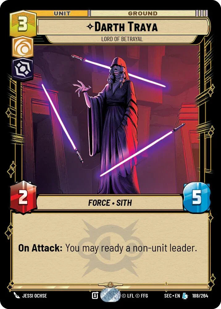 Darth Traya (188/264) - Lord of Betrayal (188/264) [Secrets of Power] (ONLINE ORDER ONLY)