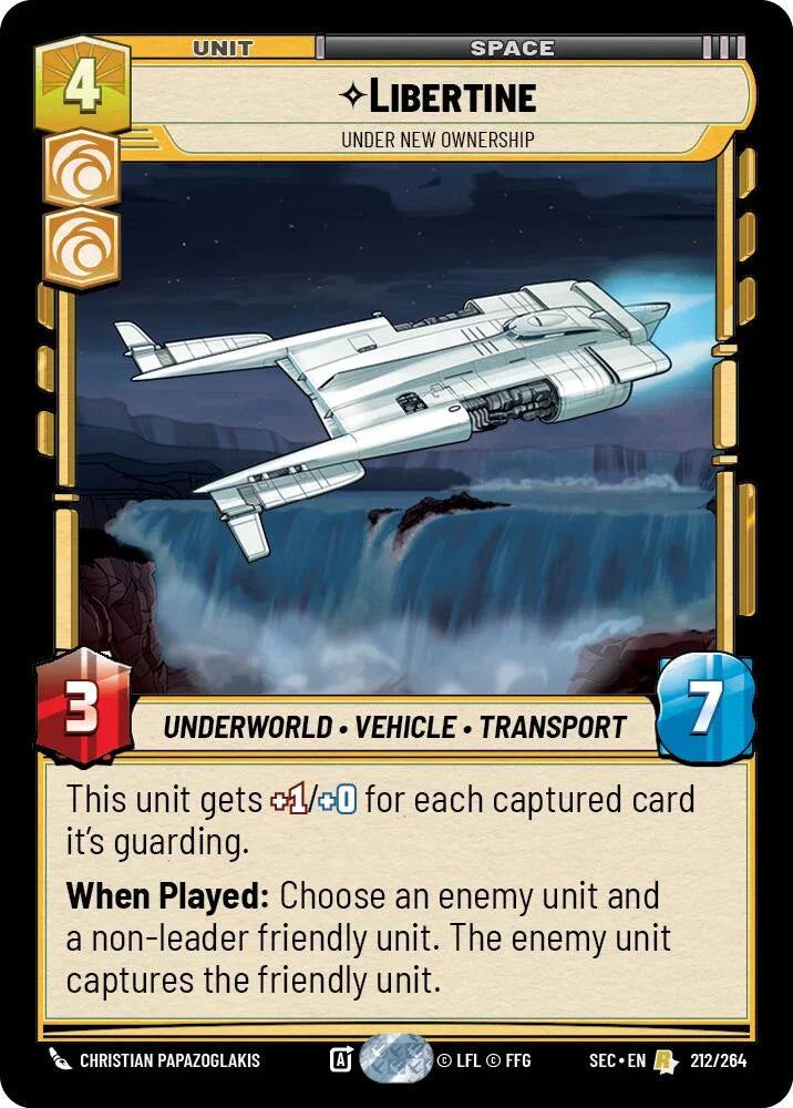 Libertine (212/264) - Under New Ownership (212/264) [Secrets of Power] (ONLINE ORDER ONLY)