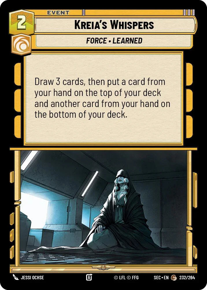 Kreia's Whispers (232/264) (232/264) [Secrets of Power] (ONLINE ORDER ONLY)