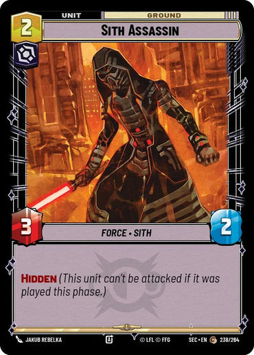 Sith Assassin (238/264) (238/264) [Secrets of Power] (ONLINE ORDER ONLY)