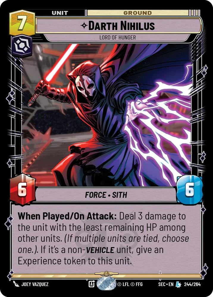 Darth Nihilus (244/264) - Lord of Hunger (244/264) [Secrets of Power] (ONLINE ORDER ONLY)