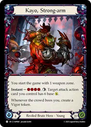 Kayo, Underhanded Cheat // Kayo, Strong-arm [SUP063//SUP064] (Super Slam)