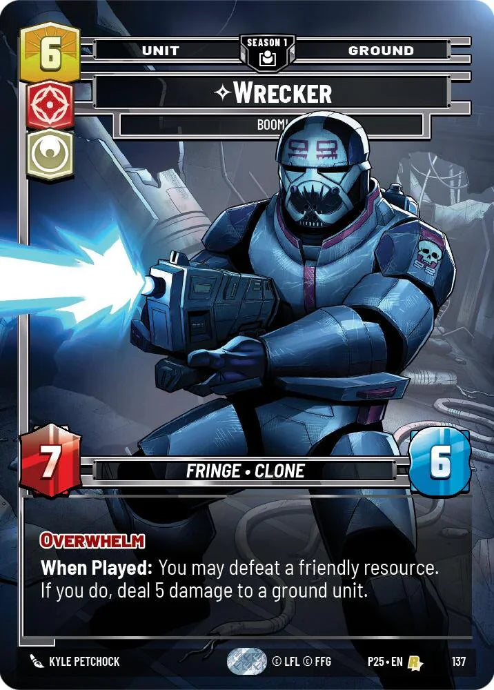 Wrecker - Boom! (137) (137) [Sector and Regional Promos: Season 1] (ONLINE ORDER ONLY)