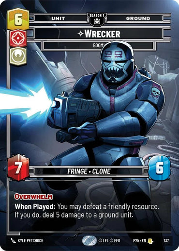 Wrecker - Boom! (137) (137) [Sector and Regional Promos: Season 1] (ONLINE ORDER ONLY)