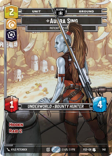 Aurra Sing - Patient and Deadly (140) (140) [Sector and Regional Promos: Season 1] (ONLINE ORDER ONLY)