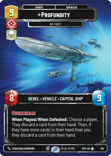 Profundity - We Fight! (159) (159) [Sector and Regional Promos: Season 1] (ONLINE ORDER ONLY)