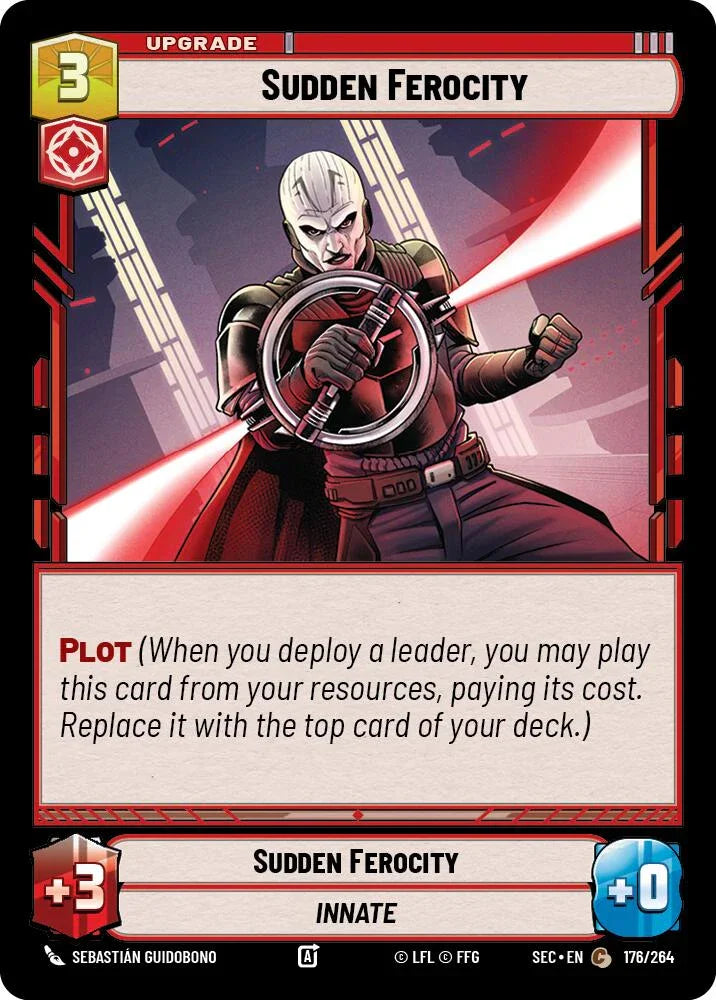 Sudden Ferocity (176/264) (176/264) [Secrets of Power] (ONLINE ORDER ONLY)