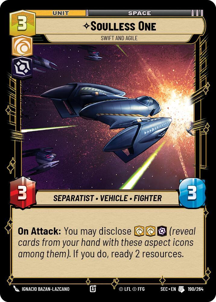 Soulless One (190/264) - Swift and Agile (190/264) [Secrets of Power] (ONLINE ORDER ONLY)