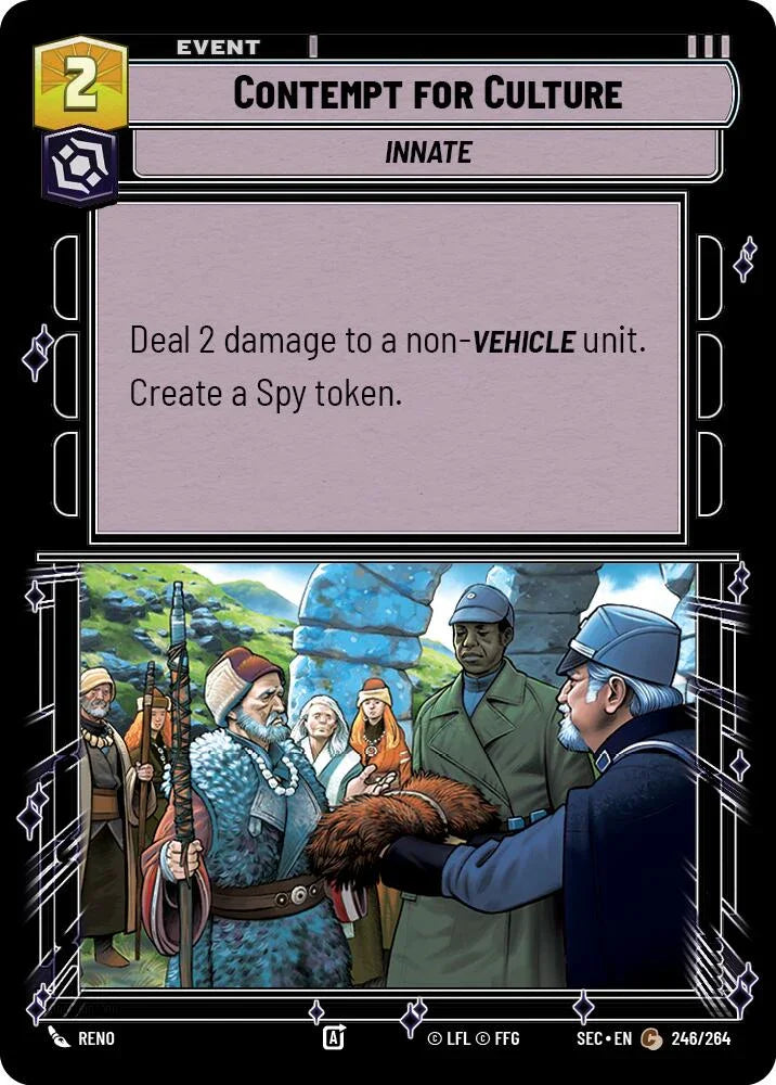 Contempt for Culture (246/264) (246/264) [Secrets of Power] (ONLINE ORDER ONLY)