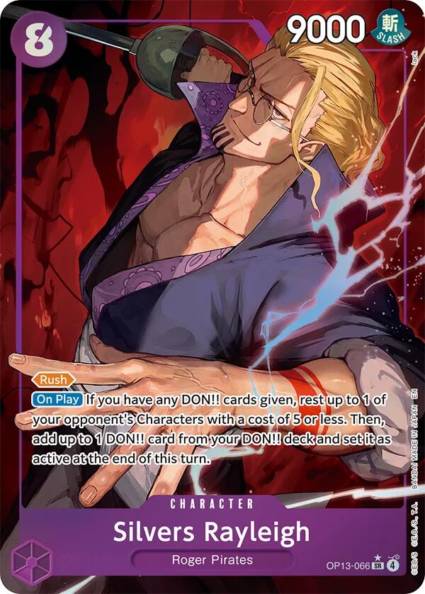 Silvers Rayleigh (Alternate Art) [Carrying On His Will] (ONLINE ORDER ONLY)