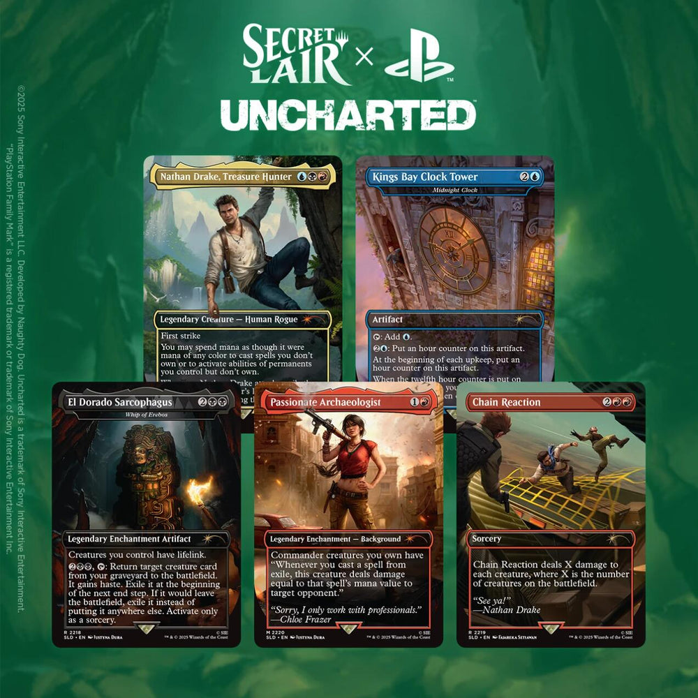 Secret Lair x Uncharted - Non-Foil Edition [SLD] (ONLINE ORDER ONLY)
