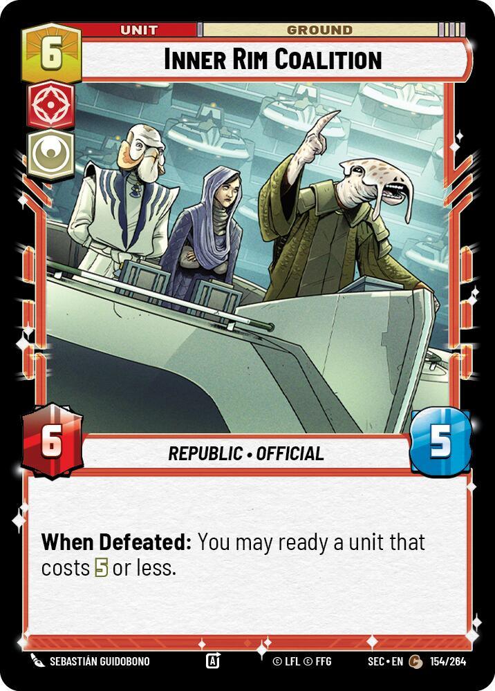Inner Rim Coalition (154/264) (154/264) [Secrets of Power] (ONLINE ORDER ONLY)