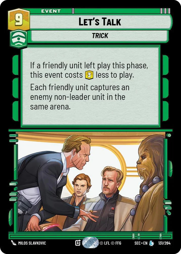 Let's Talk (131/264) (131/264) [Secrets of Power] (ONLINE ORDER ONLY)