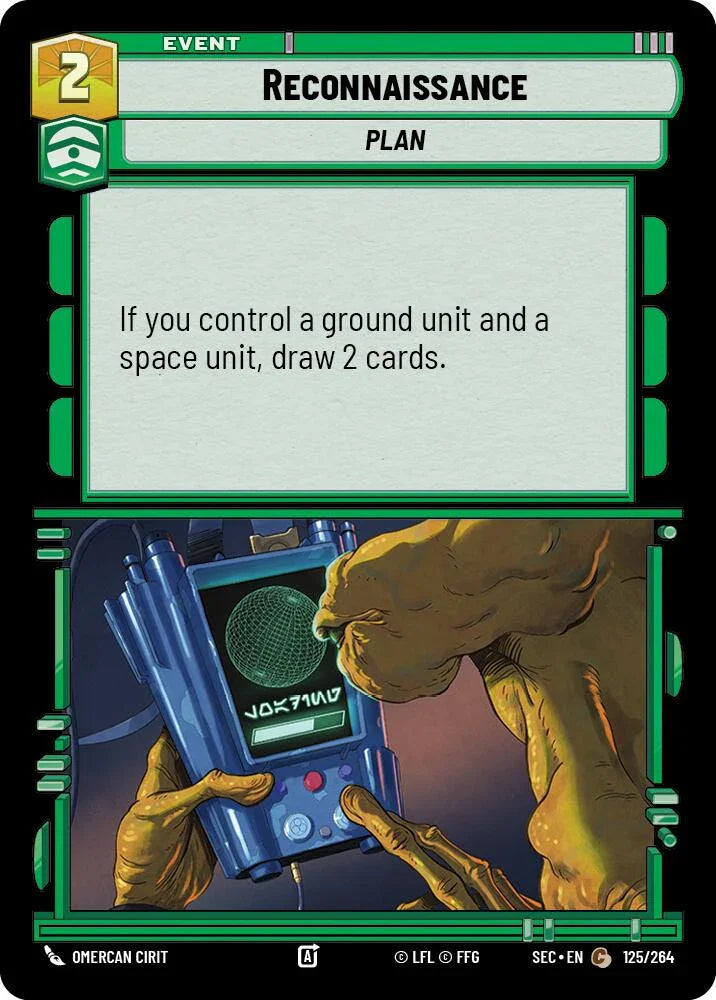 Reconnaissance (125/264) (125/264) [Secrets of Power] (ONLINE ORDER ONLY)