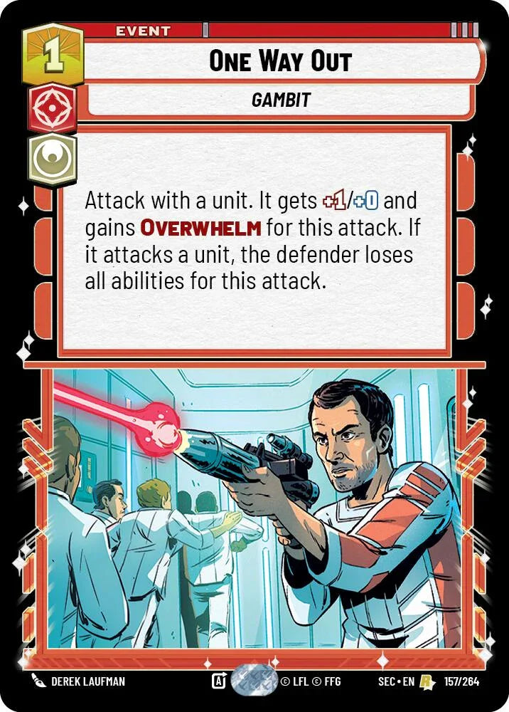 One Way Out (157/264) (157/264) [Secrets of Power] (ONLINE ORDER ONLY)