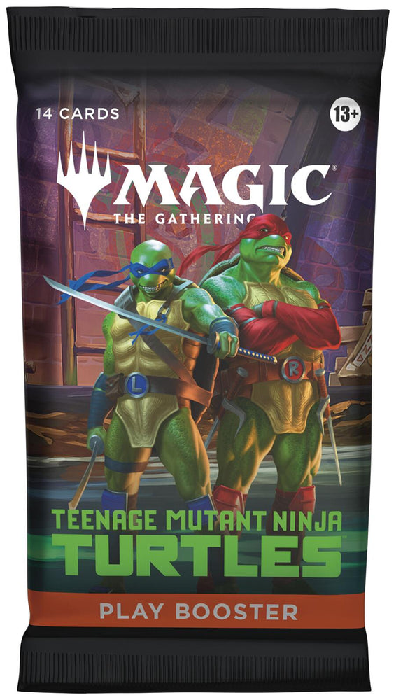 Teenage Mutant Ninja Turtles - Play Booster Pack [TMT] (ONLINE ORDER ONLY)