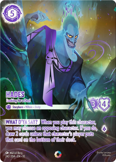 Hades - Looking for a Deal (Iconic) (242/204) [Whispers in the Well] (ONLINE ORDER ONLY)