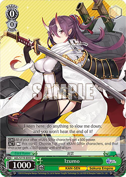 Izumo (AZL/S119-E055 C) [Azur Lane Vol. 2]