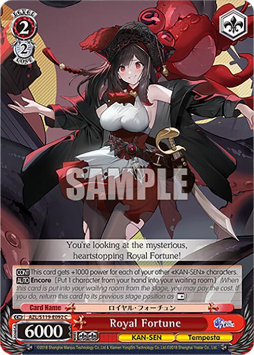 Royal Fortune (AZL/S119-E092 C) [Azur Lane Vol. 2]