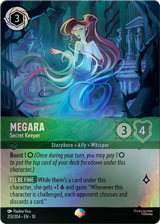 Megara - Secret Keeper (Epic) (213/204) [Whispers in the Well] (ONLINE ORDER ONLY)
