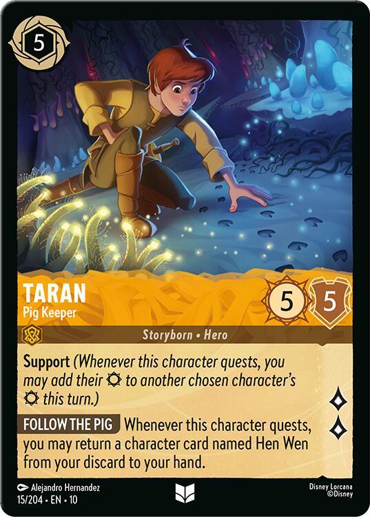 Taran - Pig Keeper (15/204) [Whispers in the Well] (ONLINE ORDER ONLY)