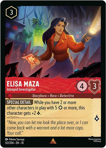 Elisa Maza - Intrepid Investigator (122/204) [Whispers in the Well] (ONLINE ORDER ONLY)