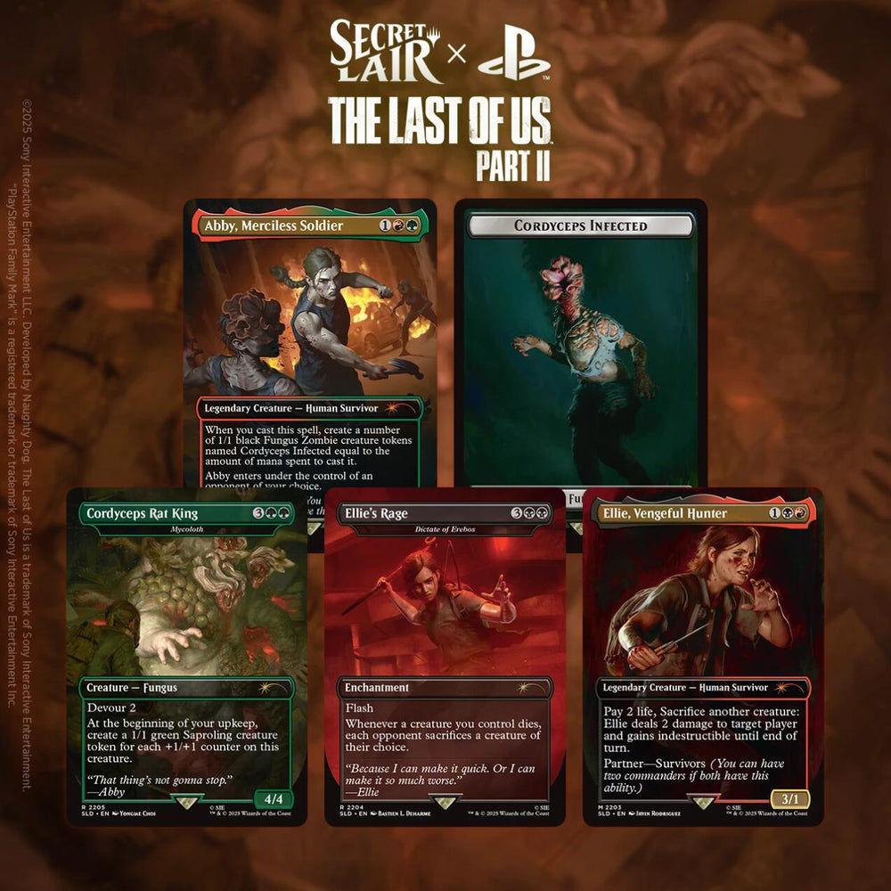 Secret Lair x The Last of Us Part II - Non-Foil Edition [SLD] (ONLINE ORDER ONLY)