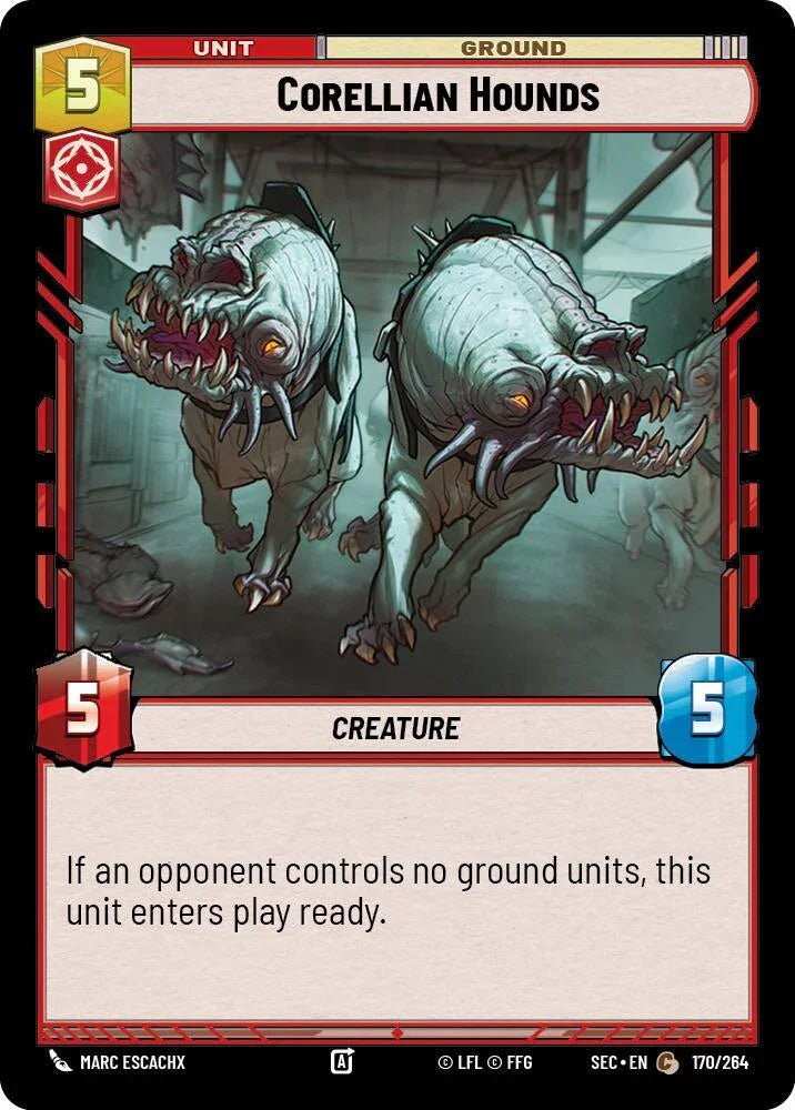 Corellian Hounds (170/264) (170/264) [Secrets of Power] (ONLINE ORDER ONLY)