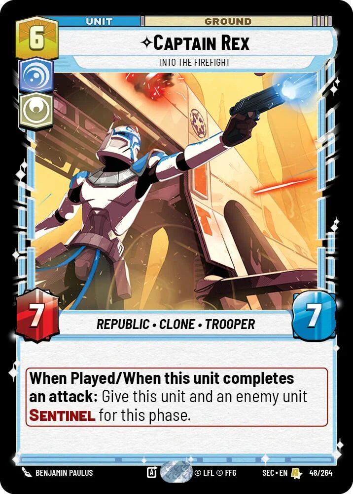 Captain Rex (48/264) - Into the Firefight (48/264) [Secrets of Power] (ONLINE ORDER ONLY)