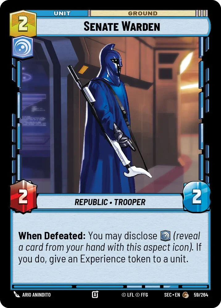 Senate Warden (59/264) (59/264) [Secrets of Power] (ONLINE ORDER ONLY)