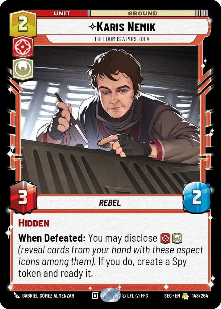 Karis Nemik (148/264) - Freedom is a Pure Idea (148/264) [Secrets of Power] (ONLINE ORDER ONLY)