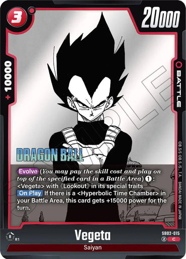 Vegeta (SB02-015) [Manga Booster 02] (ONLINE ORDER ONLY)
