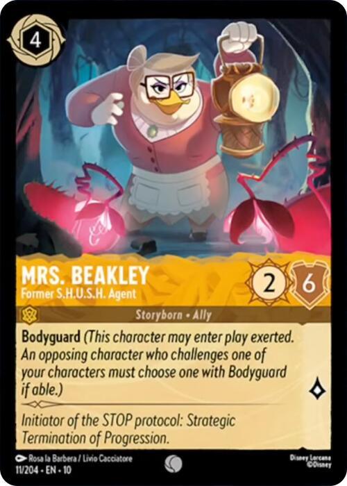 Mrs. Beakley - Former S.H.U.S.H. Agent (11/204) [Whispers in the Well] (ONLINE ORDER ONLY)