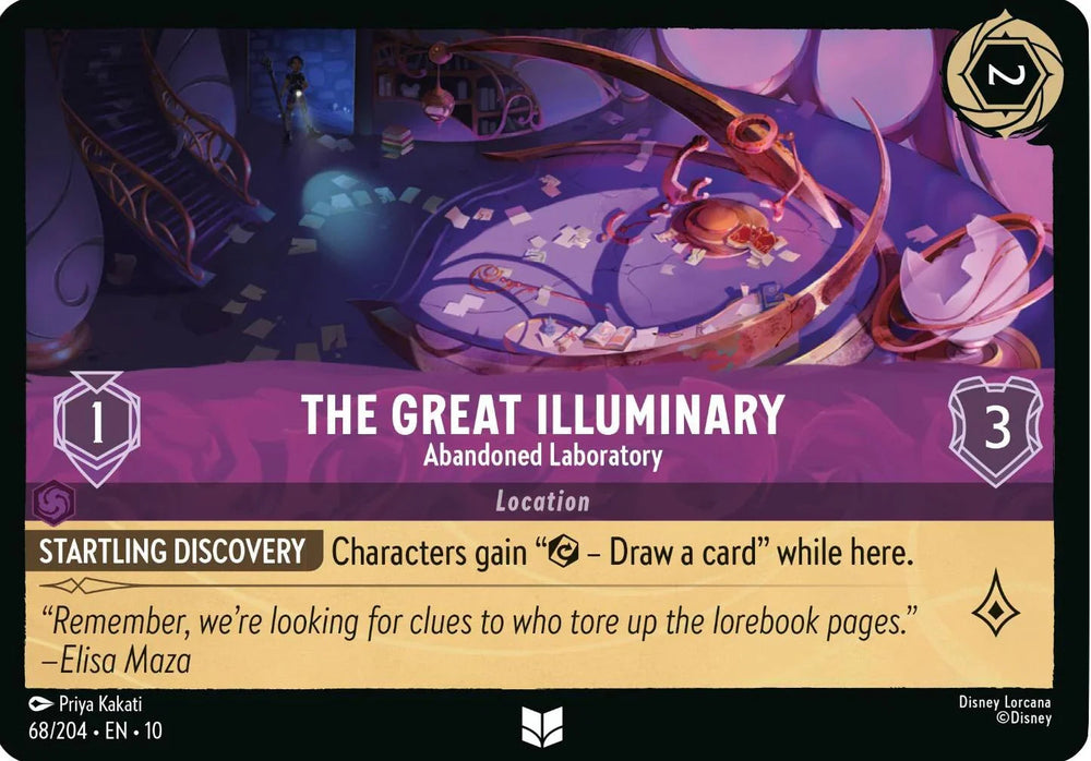 The Great Illuminary - Abandoned Laboratory (69/204) [Whispers in the Well] (ONLINE ORDER ONLY)