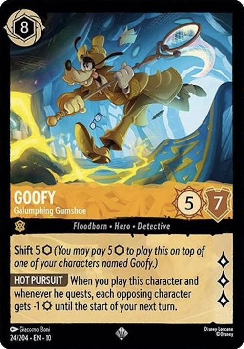 Goofy - Galumphing Gumshoe (24/204) [Whispers in the Well] (ONLINE ORDER ONLY)