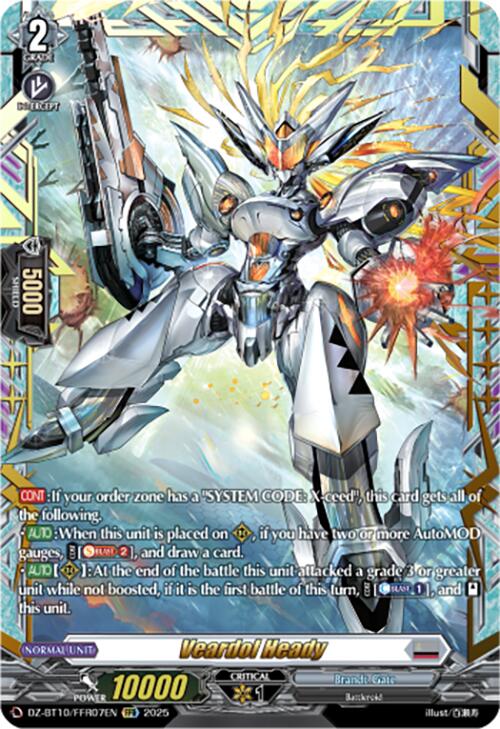 Veardol Heady (FFR) (DZ-BT10/FFR07EN) [Dragonsoul Resonance]