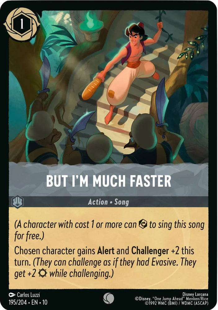 But I'm Much Faster (195/204) [Whispers in the Well] (ONLINE ORDER ONLY)