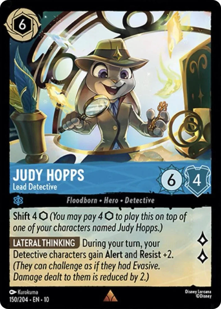 Judy Hopps - Lead Detective (150/204) [Whispers in the Well] (ONLINE ORDER ONLY)