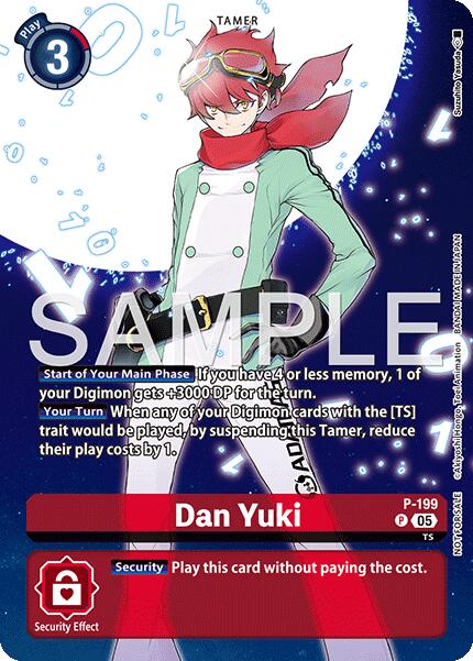 Dan Yuki [P] (Digimon Story: Time Stranger Promo Pack) [Promotional Cards] (ONLINE ORDER ONLY)