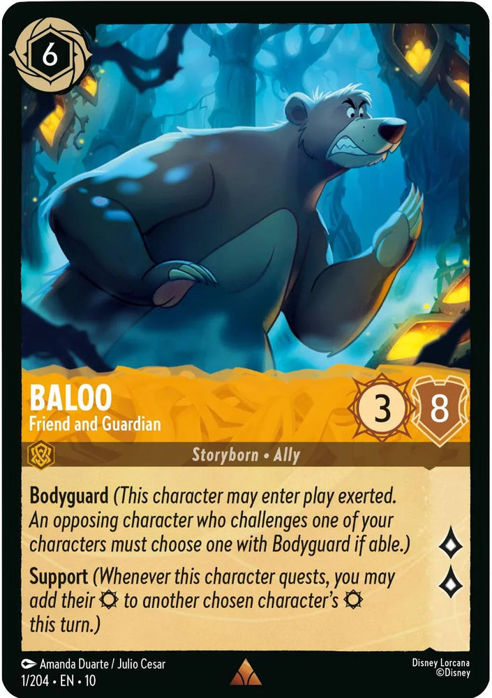 Baloo - Friend and Guardian (1/204) [Whispers in the Well] (ONLINE ORDER ONLY)