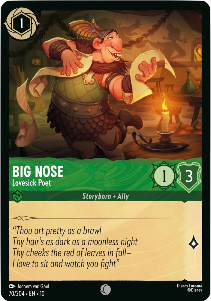Big Nose - Lovesick Poet (70/204) [Whispers in the Well] (ONLINE ORDER ONLY)