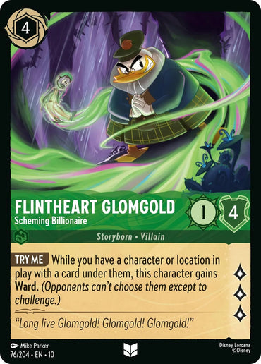 Flintheart Glomgold - Scheming Billionaire (76/204) [Whispers in the Well] (ONLINE ORDER ONLY)