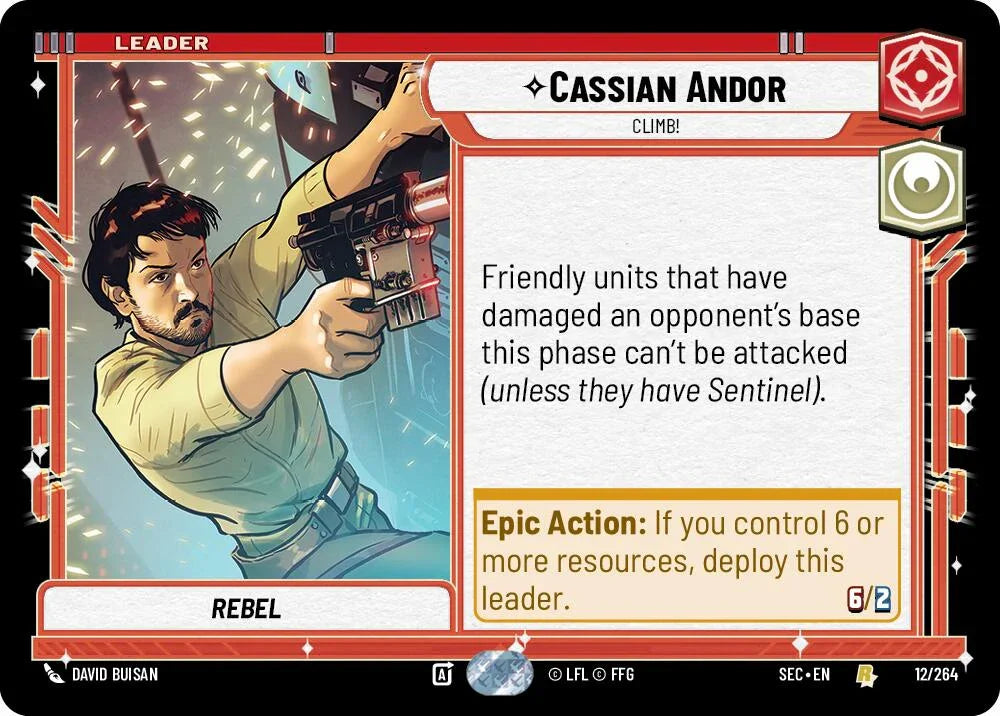 Cassian Andor - Climb! (12/264) (12/264) [Secrets of Power] (ONLINE ORDER ONLY)