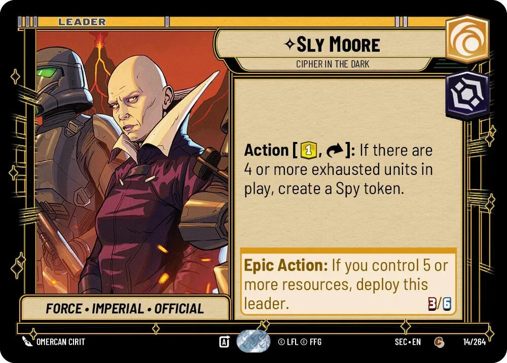 Sly Moore - Cipher in the Dark (14/264) (14/264) [Secrets of Power] (ONLINE ORDER ONLY)
