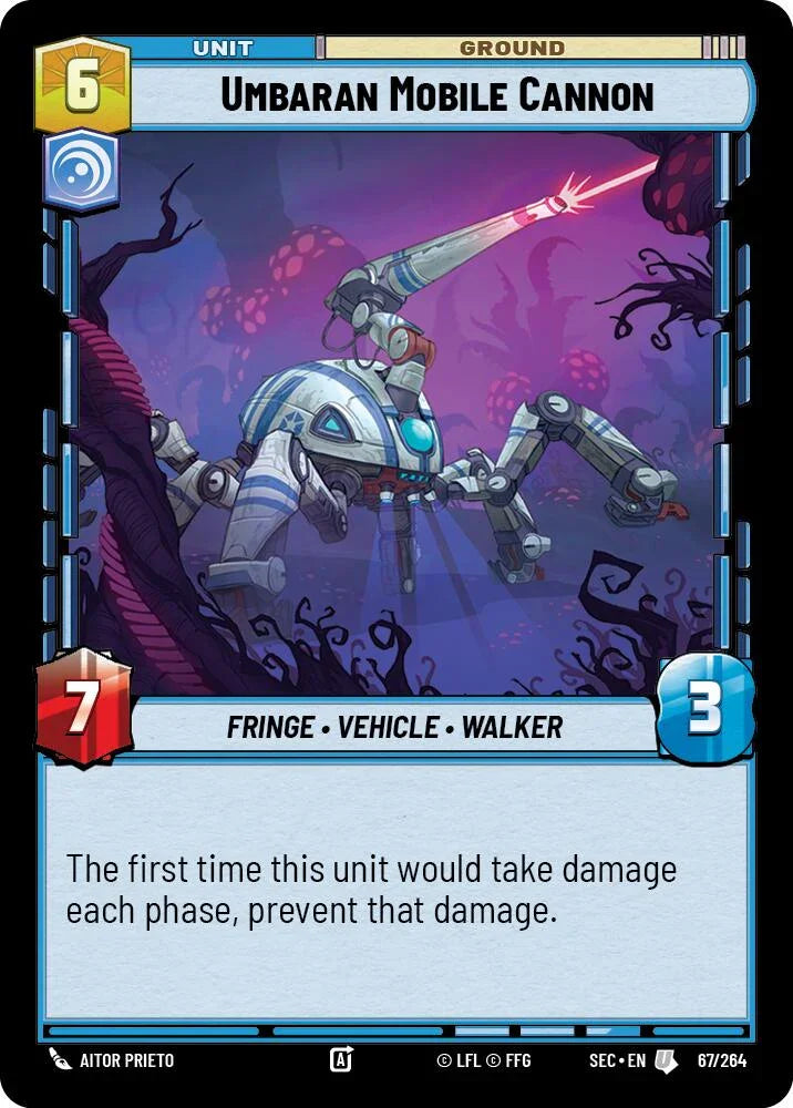 Umbaran Mobile Cannon (67/264) (67/264) [Secrets of Power] (ONLINE ORDER ONLY)