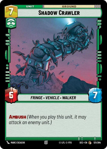 Shadow Crawler (121/264) (121/264) [Secrets of Power] (ONLINE ORDER ONLY)